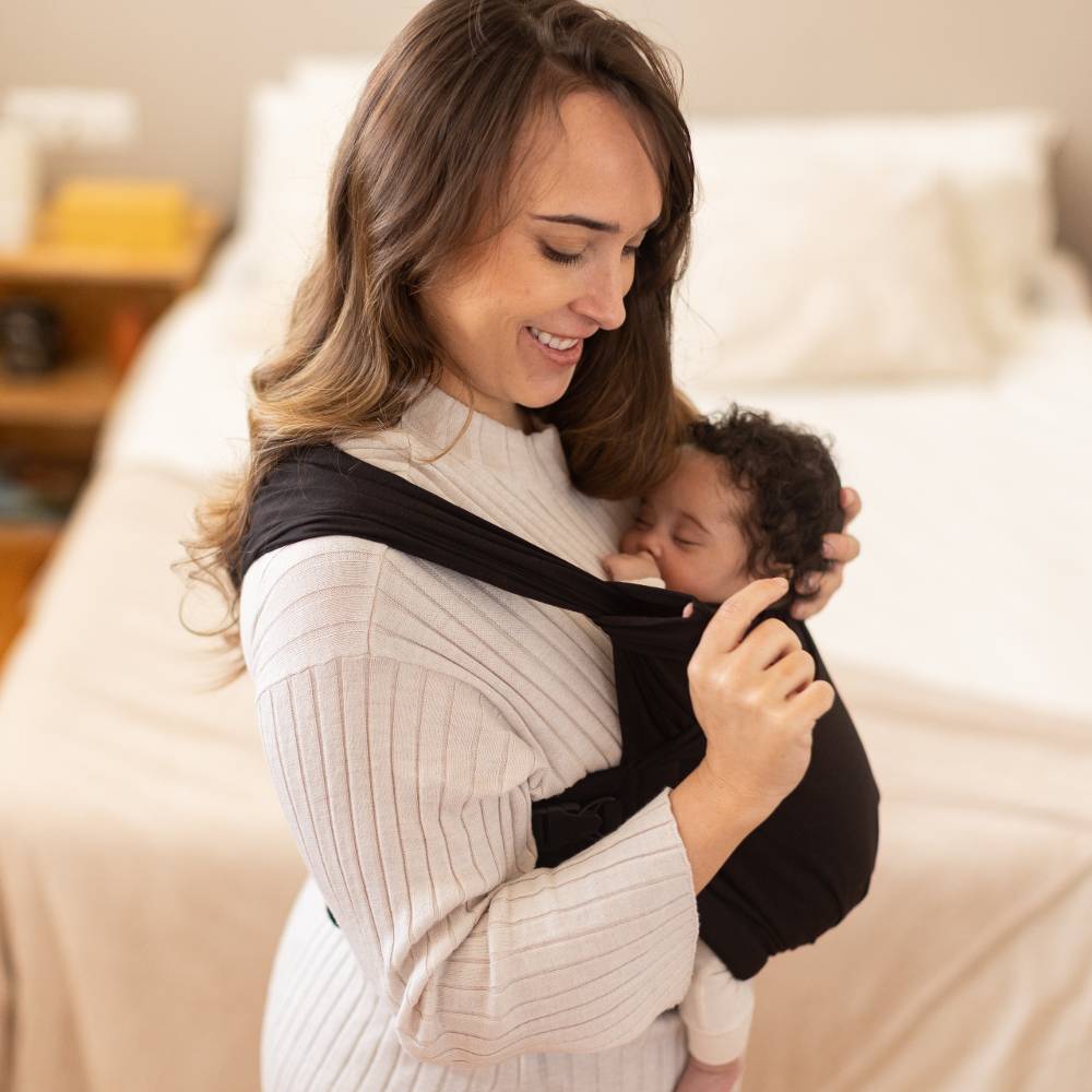 Bliss Baby Wrap Carrier - Black