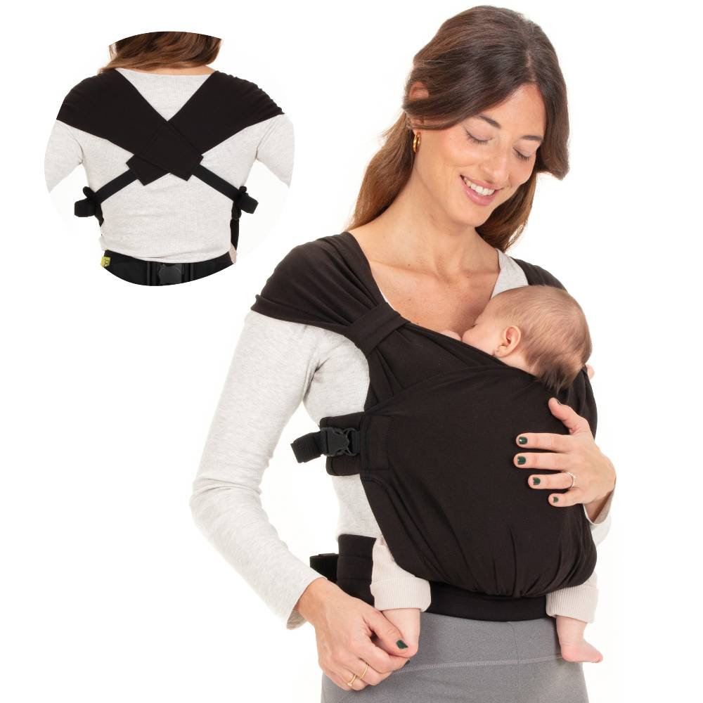 Bliss Baby Wrap Carrier - Black