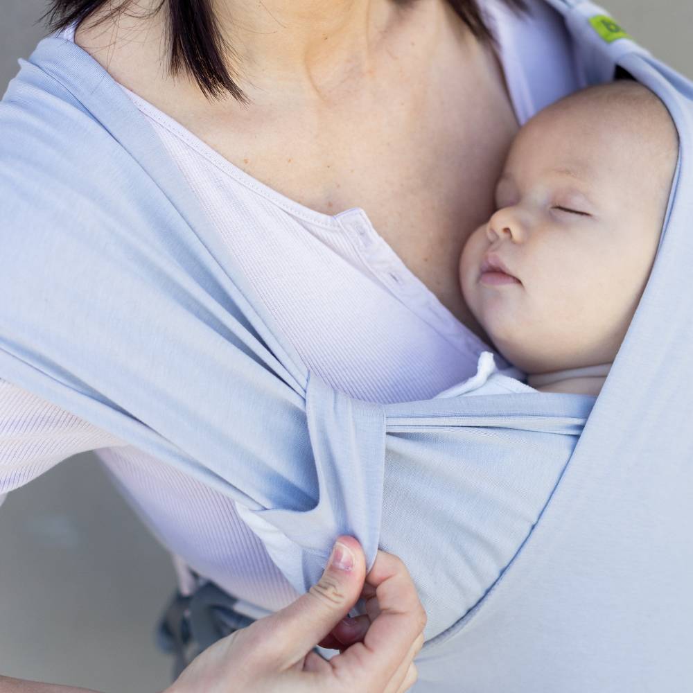Bliss Baby Wrap Carrier - Grey
