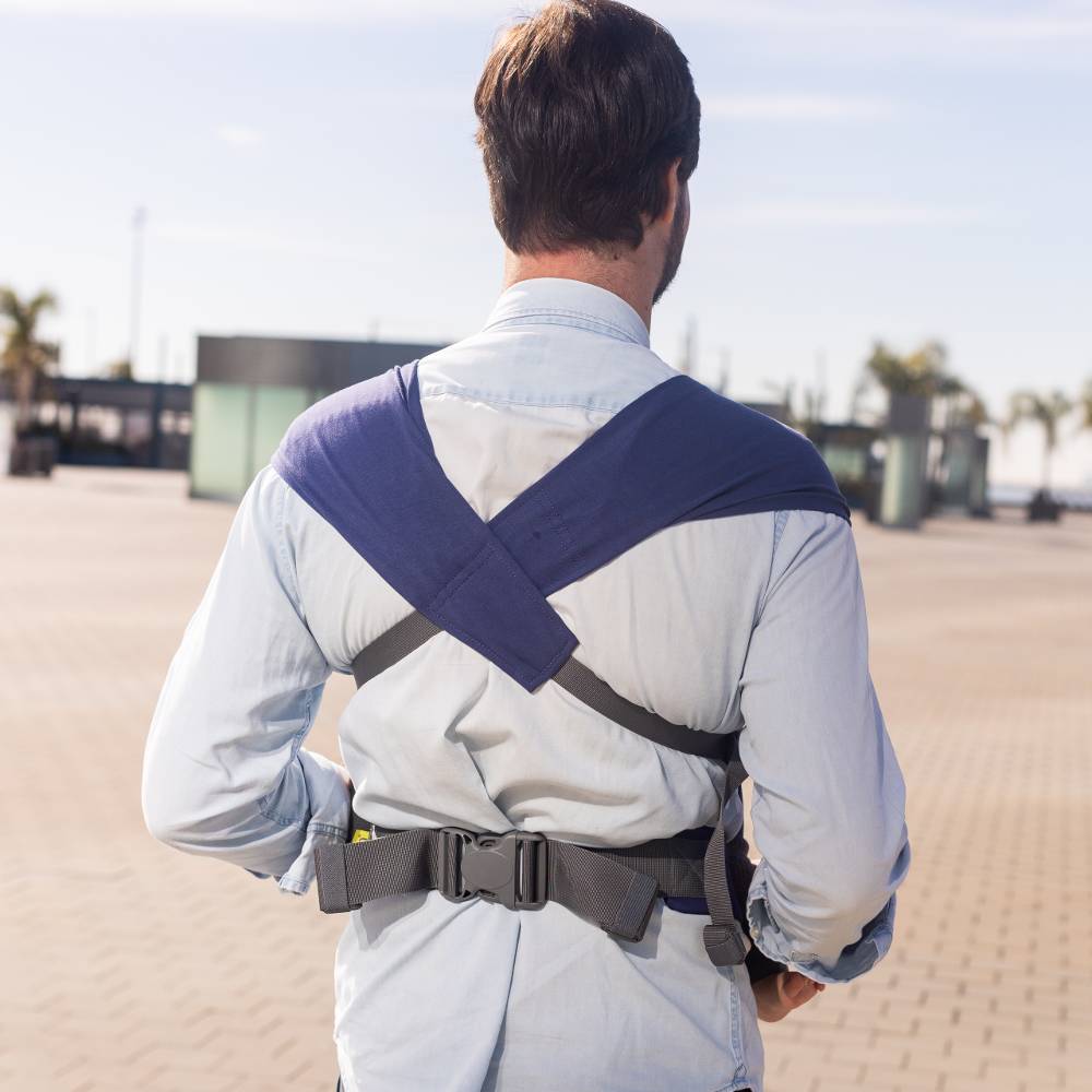 Bliss Baby Wrap Carrier - Navy
