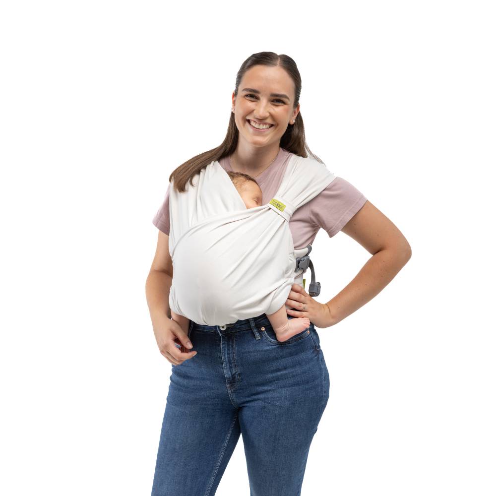 Bliss Baby Wrap Carrier - Organic Stone