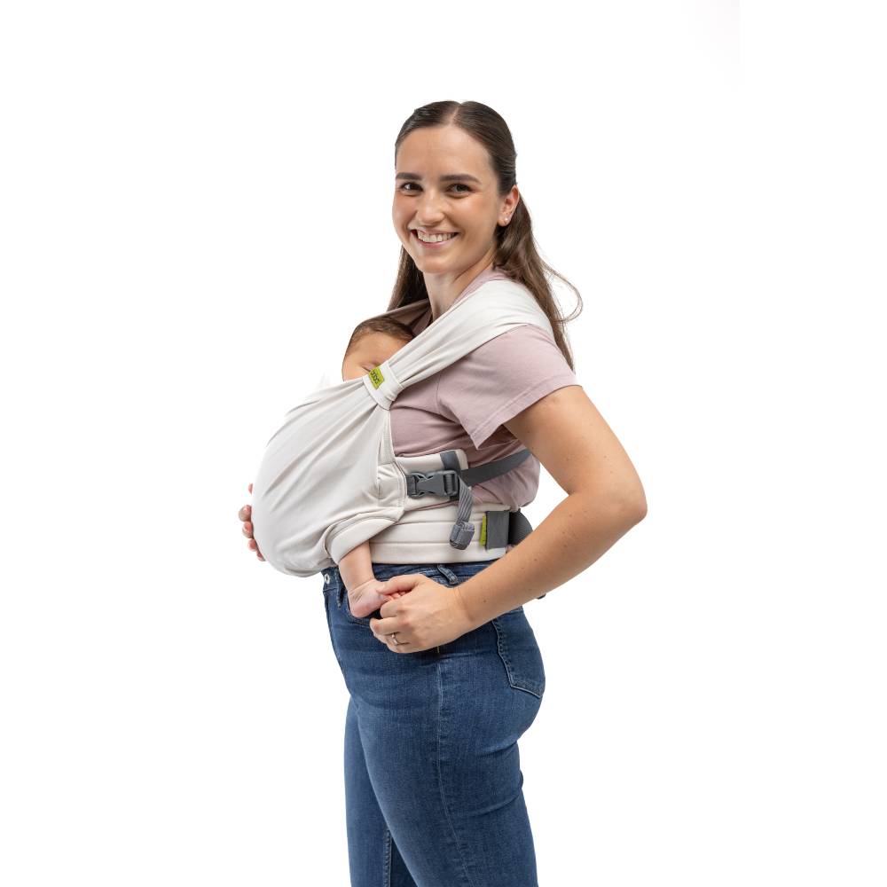 Bliss Baby Wrap Carrier - Organic Stone