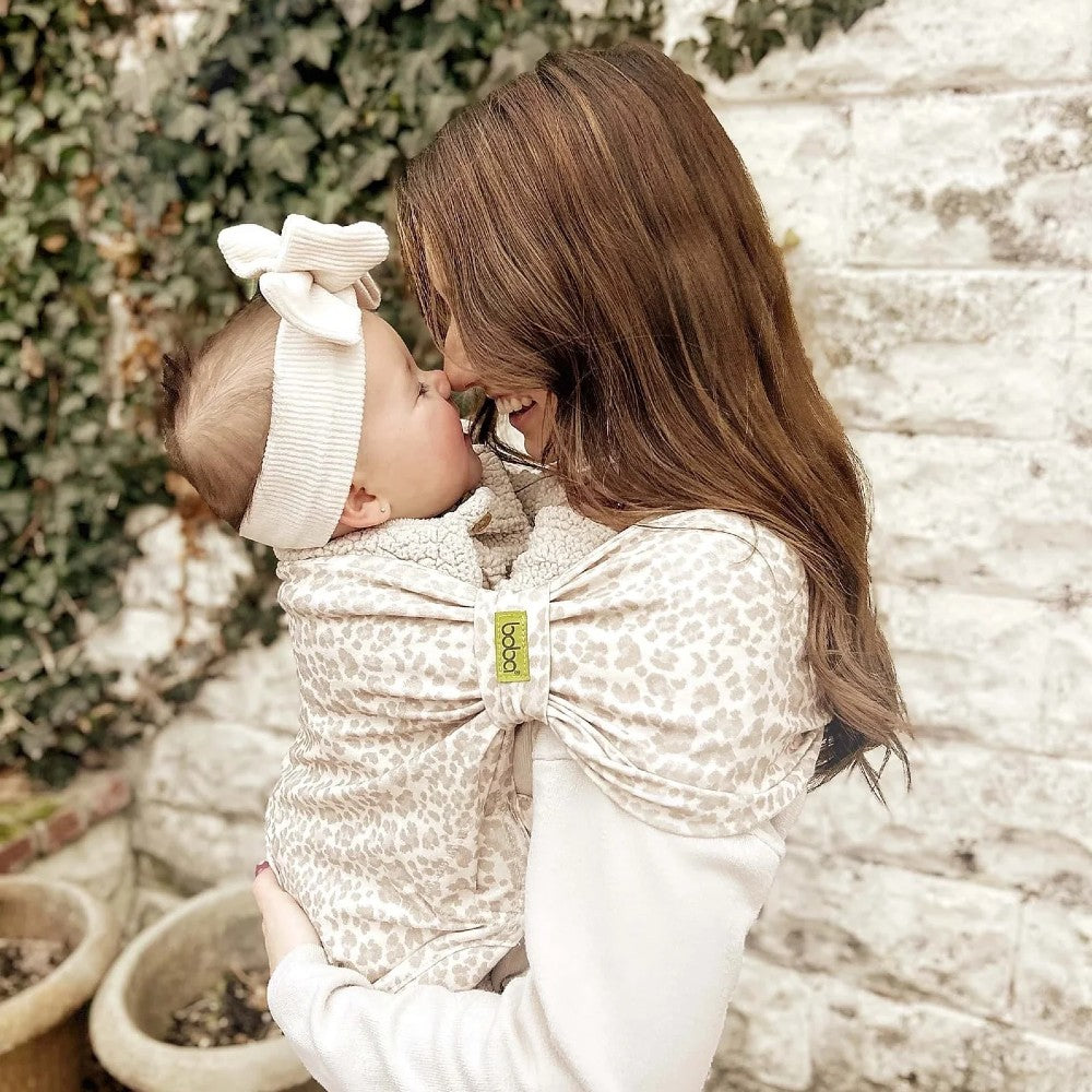 Bliss Baby Wrap Carrier - Sand Leopard