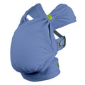 Vintage Blue Boba Bliss baby carrier with a visible brand logo on a white background