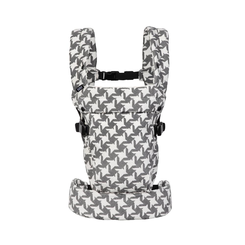 Auri Baby Carrier - Grey Houndstooth