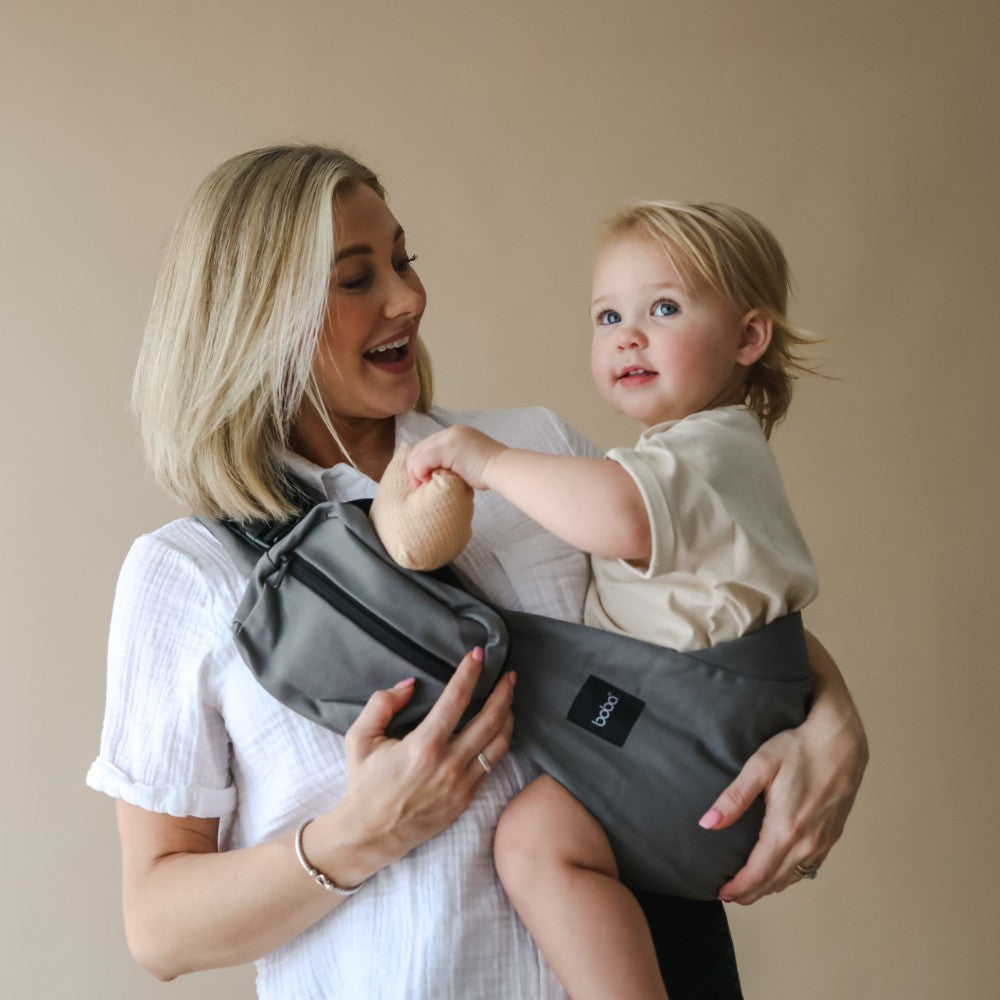Buddy Toddler Hip Carrier - Grey