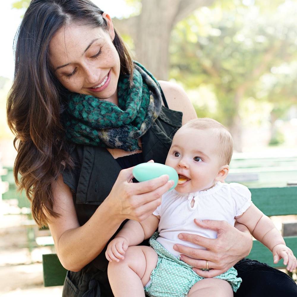 Squirt Feeding Spoon - Mint