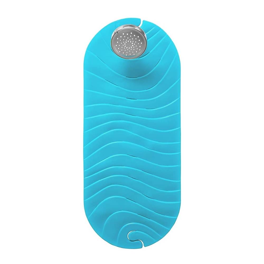 Ripple Bathtub Mat - Blue
