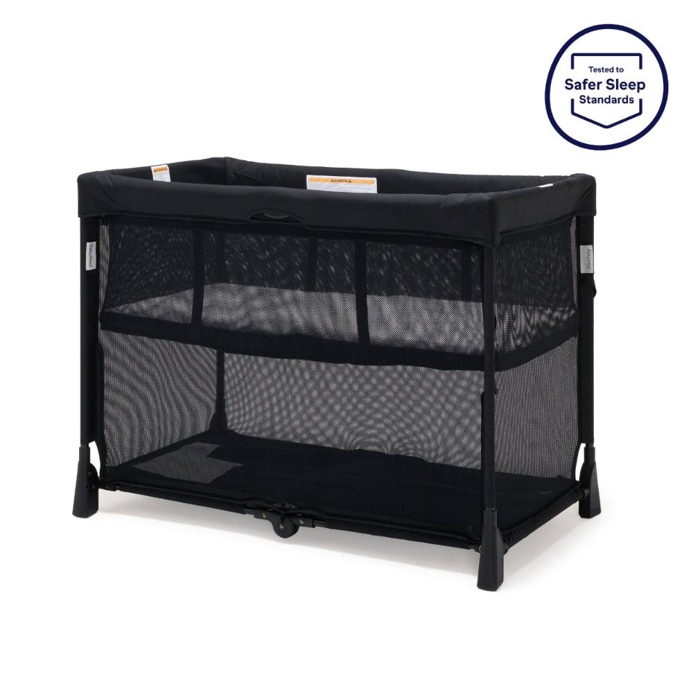 Journey 2-in-1 Travel Cot - Black