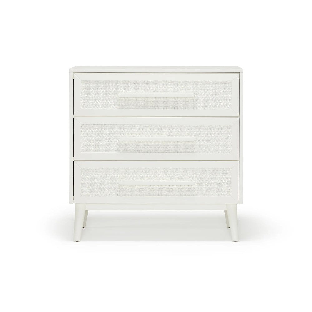 Kaya Chest 3 Drawer - White