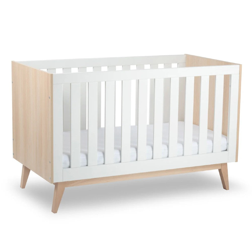 Tommi Cot - Oak/White