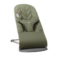 Bouncer Bliss - Woven Petal Quilt - Dark Green