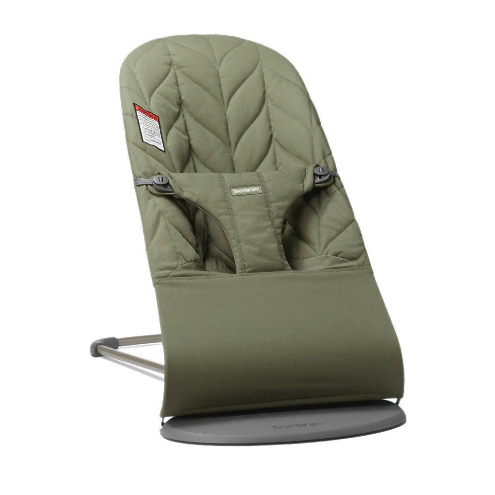 Bouncer Bliss - Woven Petal Quilt - Dark Green
