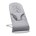 Bouncer Bliss - Woven Petal Quilt - Light Grey