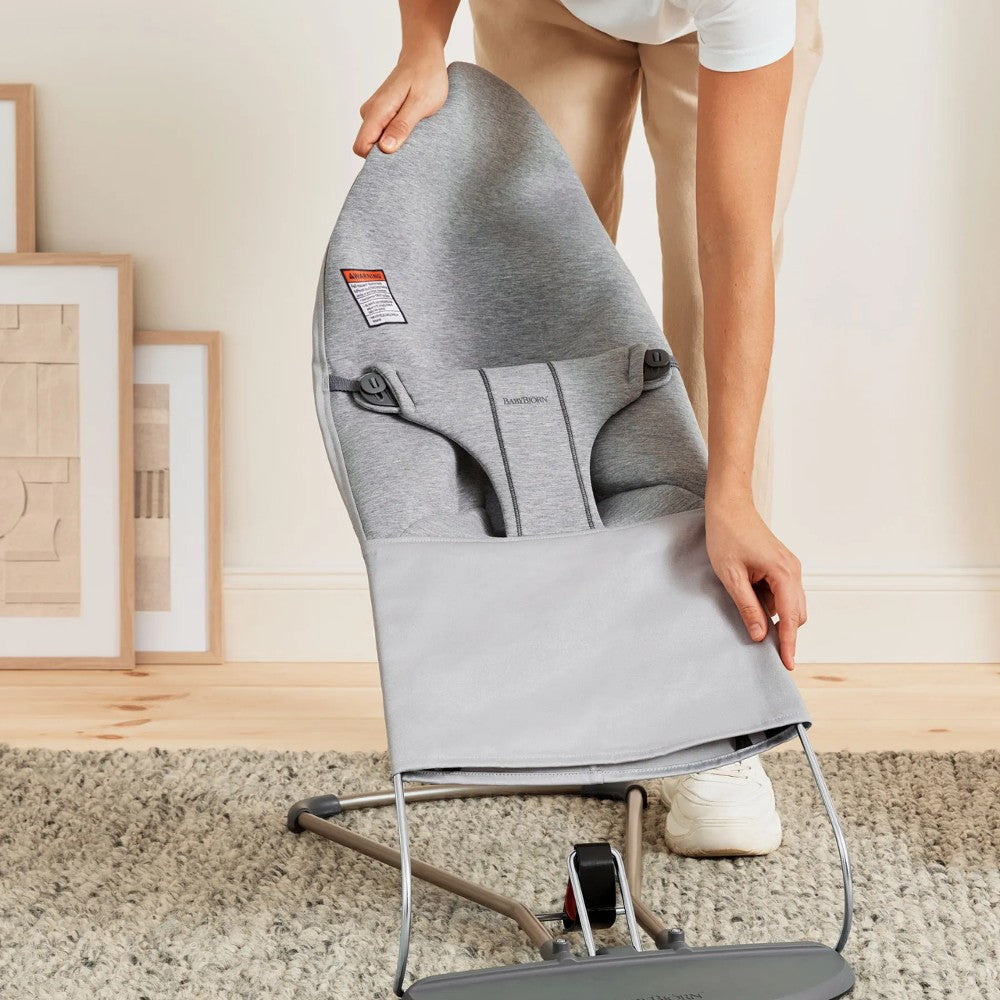 Bouncer Bliss - 3D Jersey - Light Grey