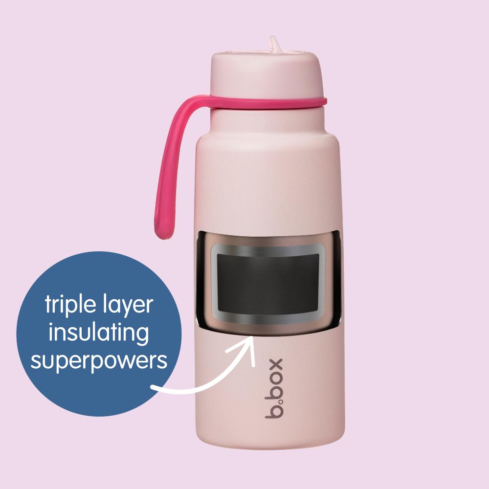 Insulated Flip Top Drink Bottle - Pool Side