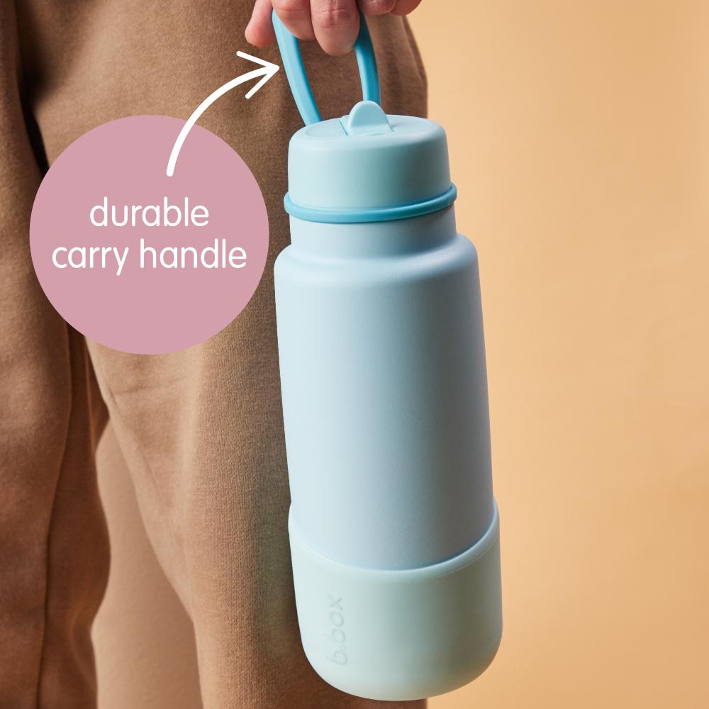 Insulated Flip Top Drink Bottle - Lime Time