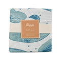 Cot Duvet Cover - Caspian Whale on a white background