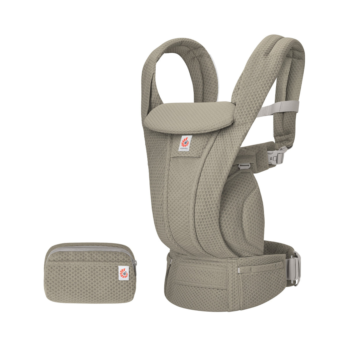 Omni Deluxe All-in-One Baby Carrier - Soft Olive Mesh
