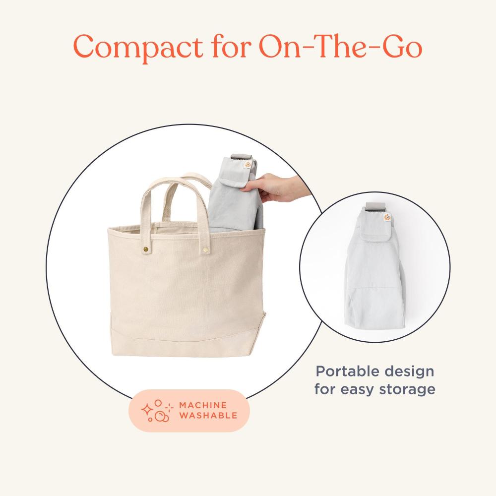 Upsie Sling Carrier - Pearl Grey