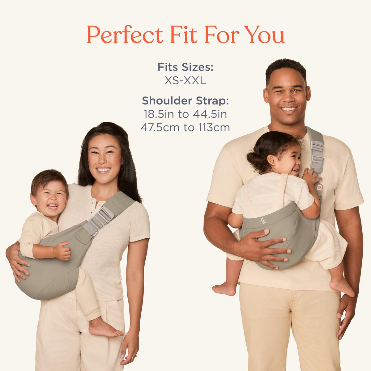 Upsie Sling Carrier - Soft Olive