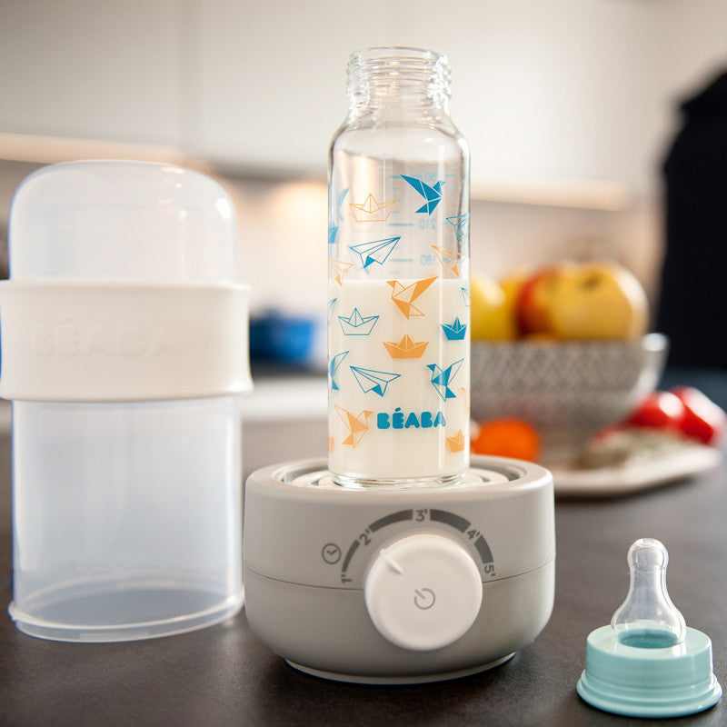 Baby Milk Second Bottle Warmer - Grey