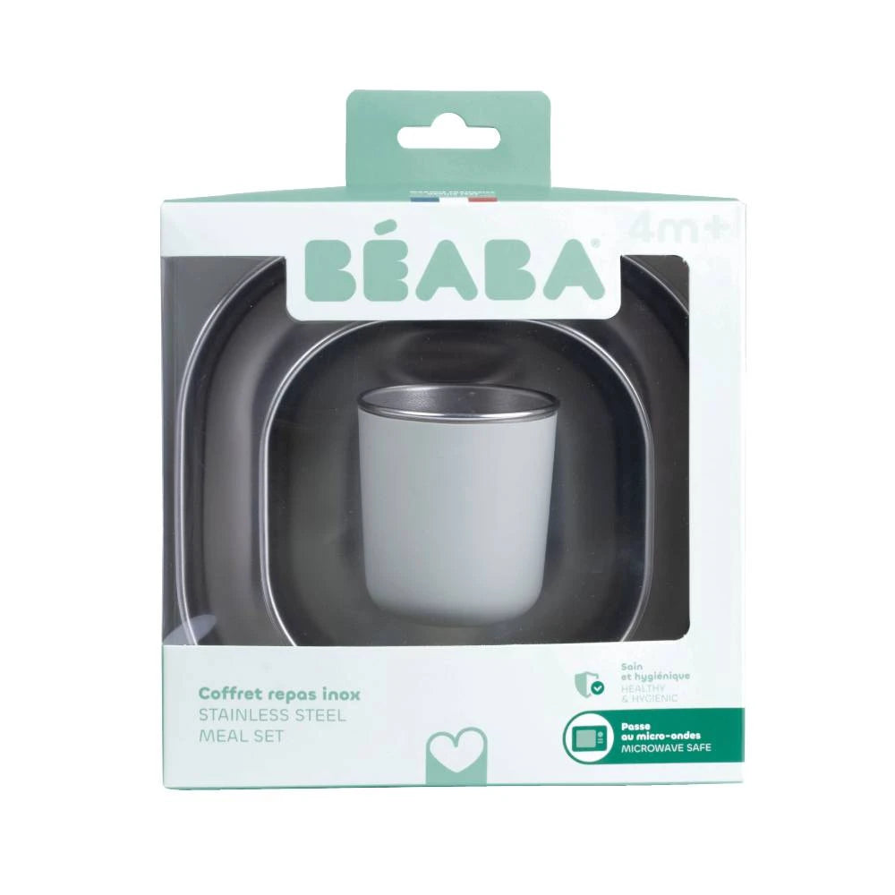 Stainless Steel Meal Set - Clay