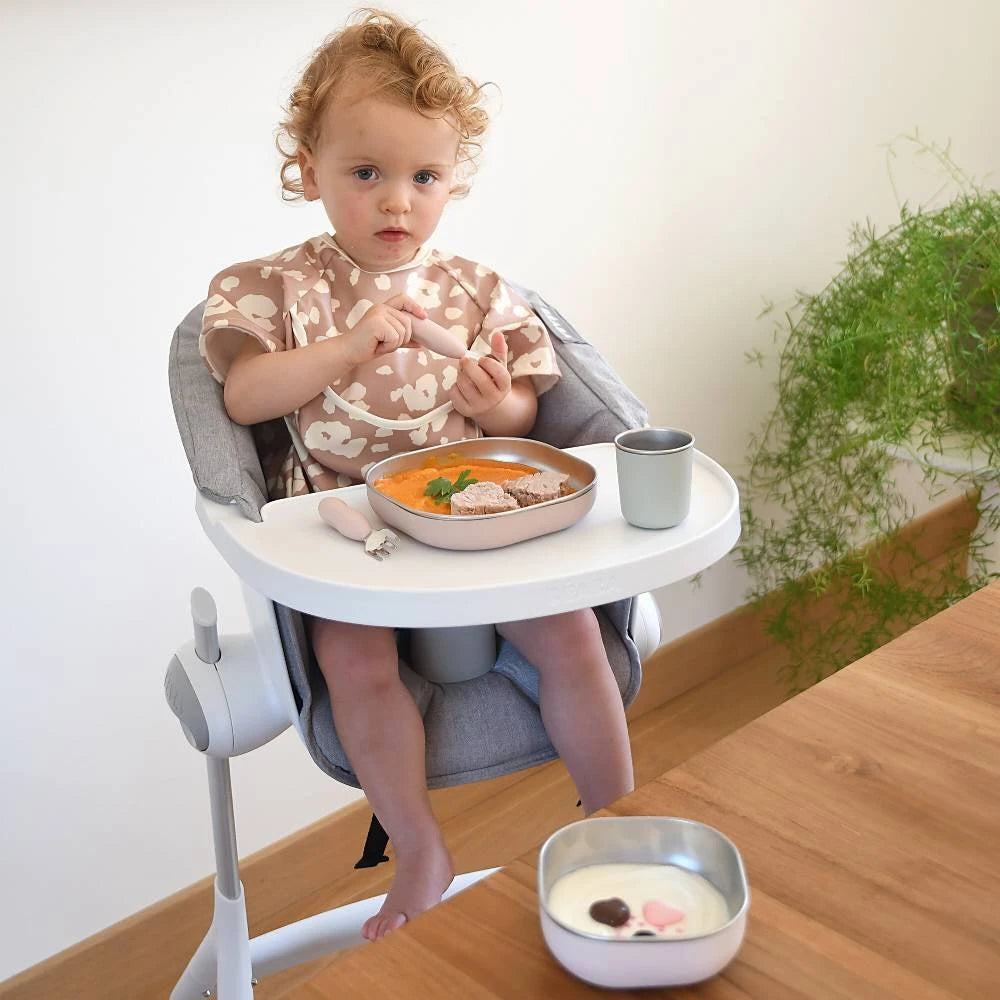 Stainless Steel Meal Set - Clay