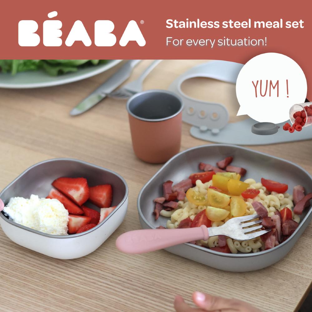 Stainless Steel Meal Set - Sage Green