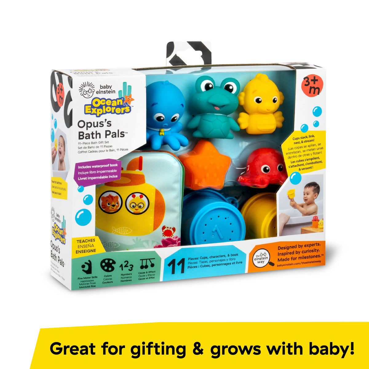 Opus Bath Pals Bath Gift Set 11pc