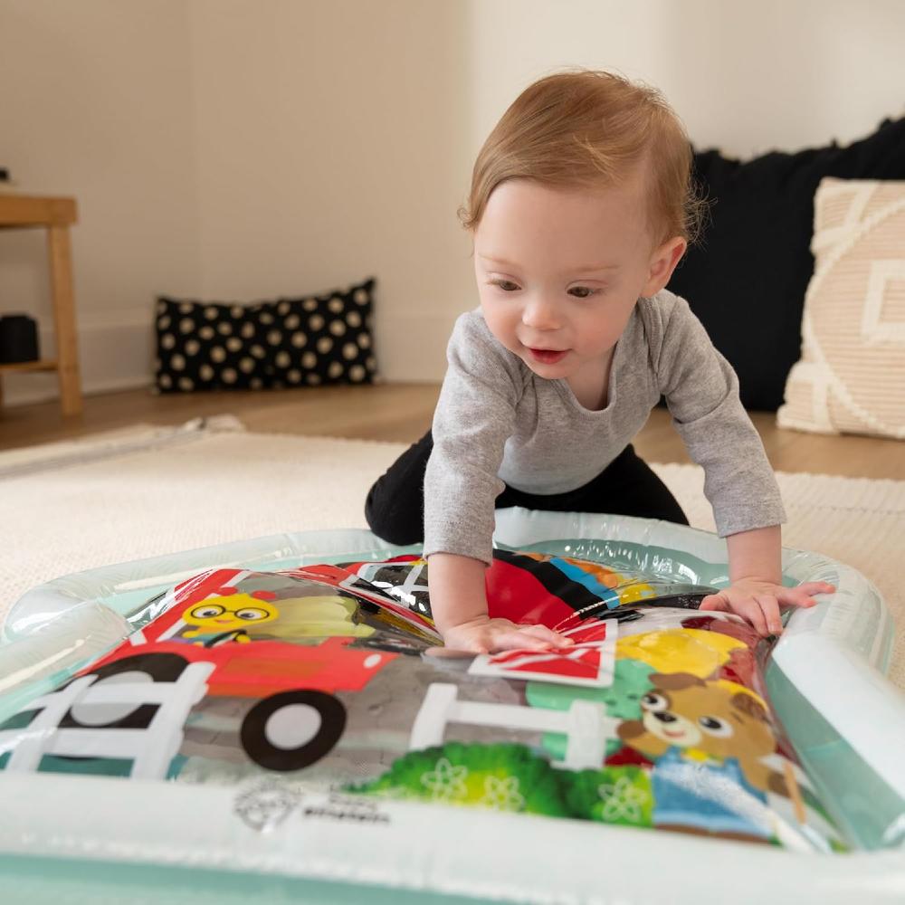 Farm Explorer's Cal's Sensory Barn Tummy Time Water Mat