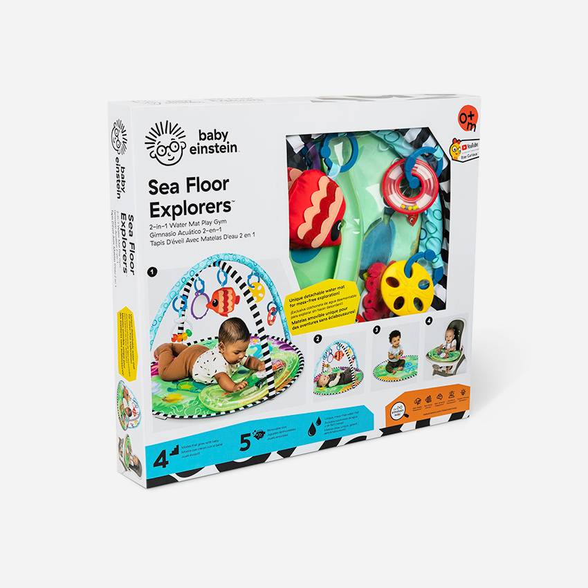 Sea Floor Explorers 2 in 1 Water Mat Play Gym