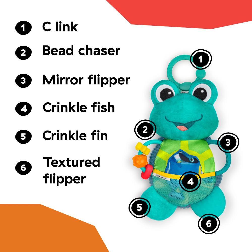 Neptune's Sensory Sidekick Activity Plush Toy