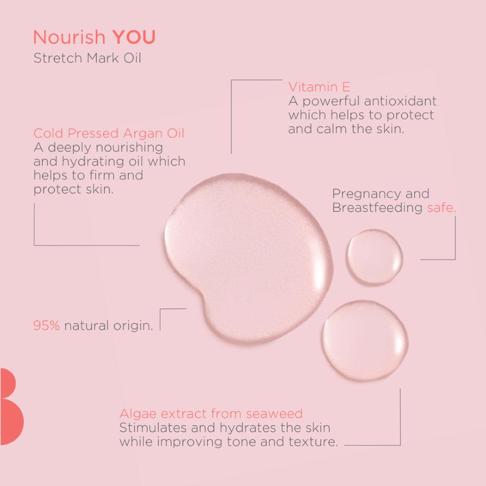 Nourish YOU. Stretch Mark Oil