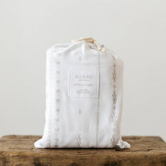 Bo & Ko Fitted Sheet - Alofa Grey