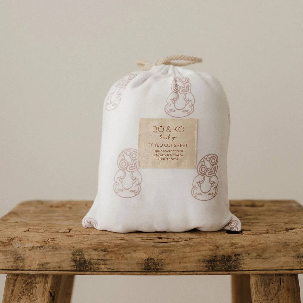 Fitted Sheet - Tiki Mauve