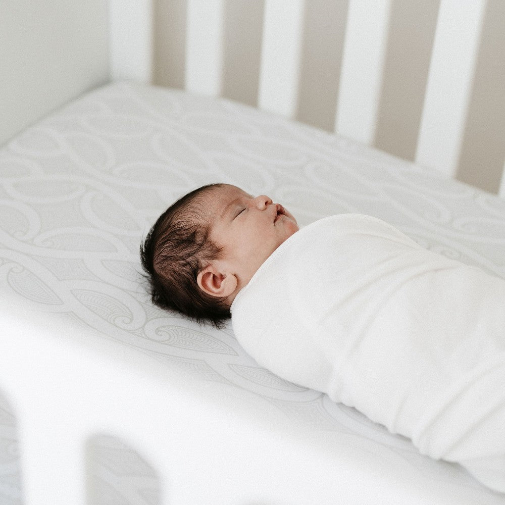 Fitted Sheet - Te Patiki Grey