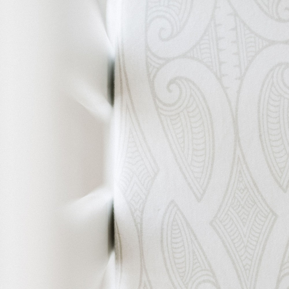 Fitted Sheet - Te Patiki Grey