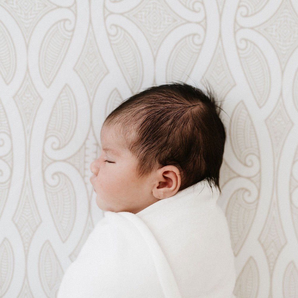 Fitted Sheet - Te Patiki Mocha