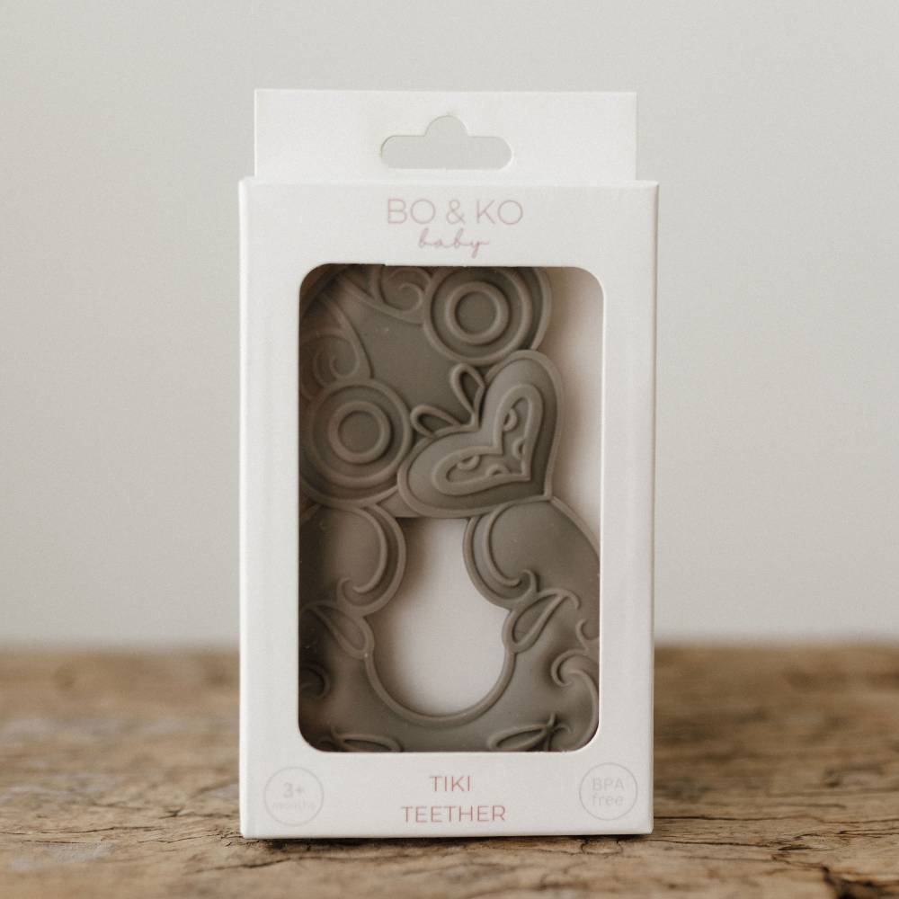 Tiki Teether - Olive
