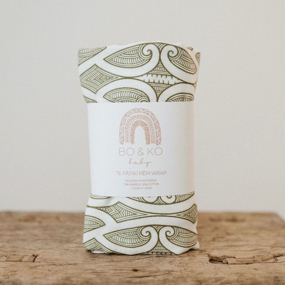 Te Patiki Pepi Wrap - Green