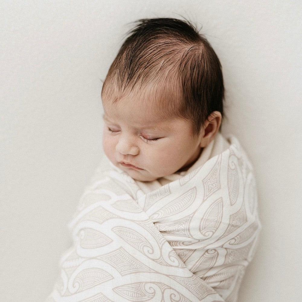 Te Patiki Pepi Wrap - Mocha