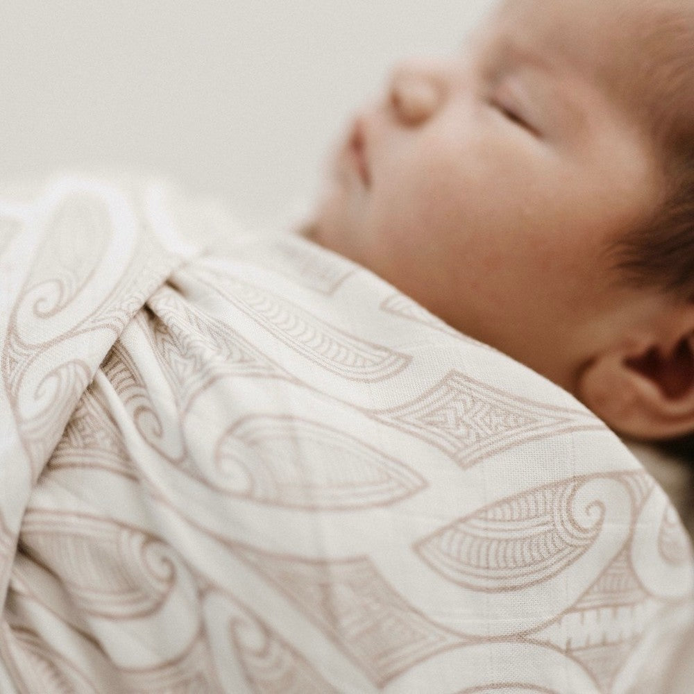 Te Patiki Pepi Wrap - Mocha