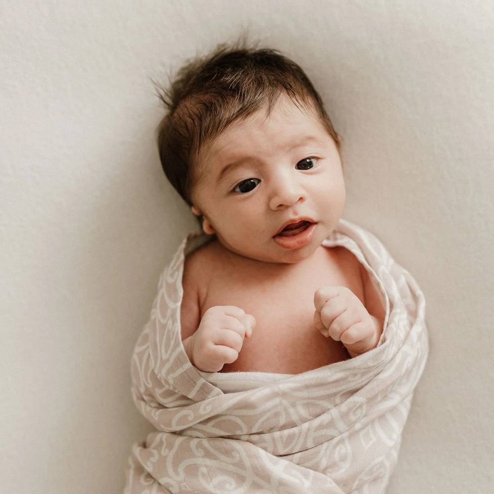Maori Pepi Wrap - Mauve