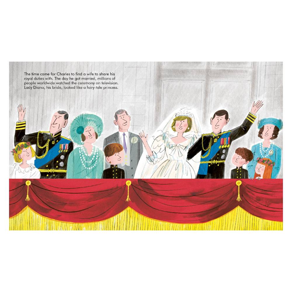 Little People, Big Dreams Book - King Charles