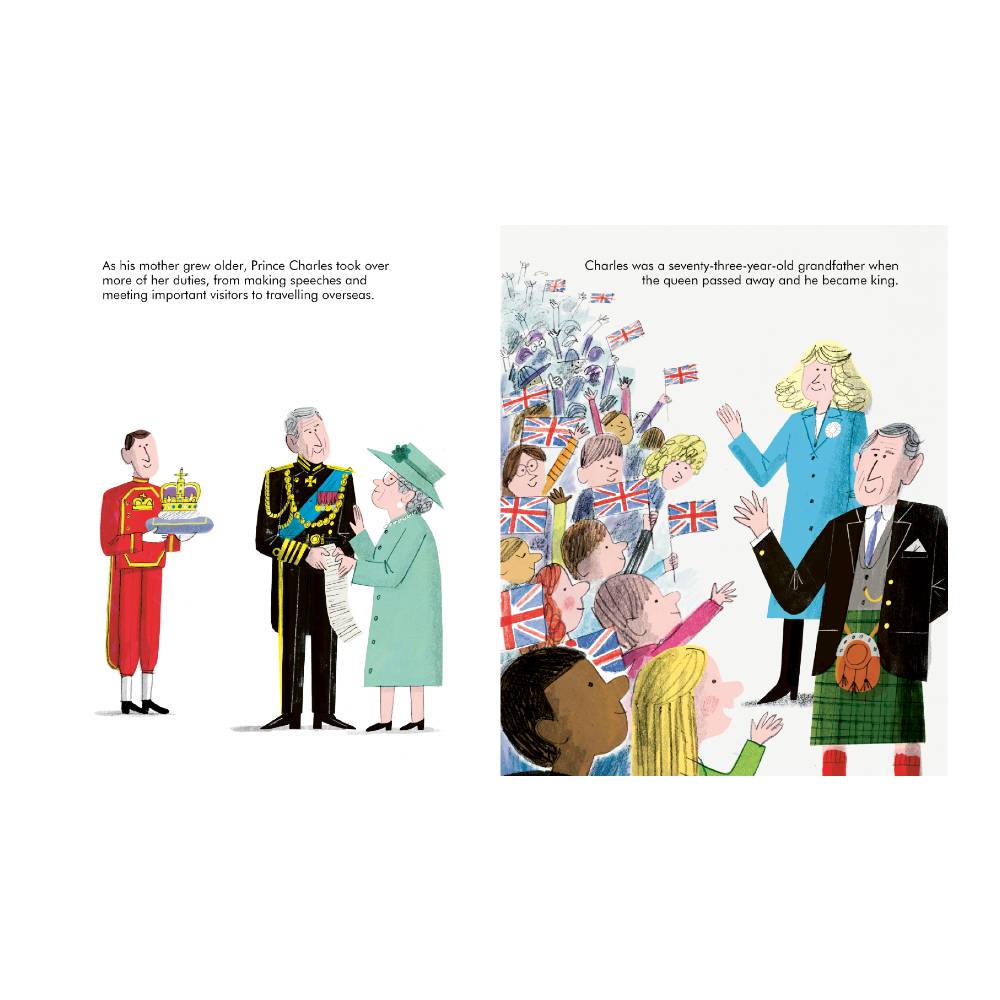 Little People, Big Dreams Book - King Charles