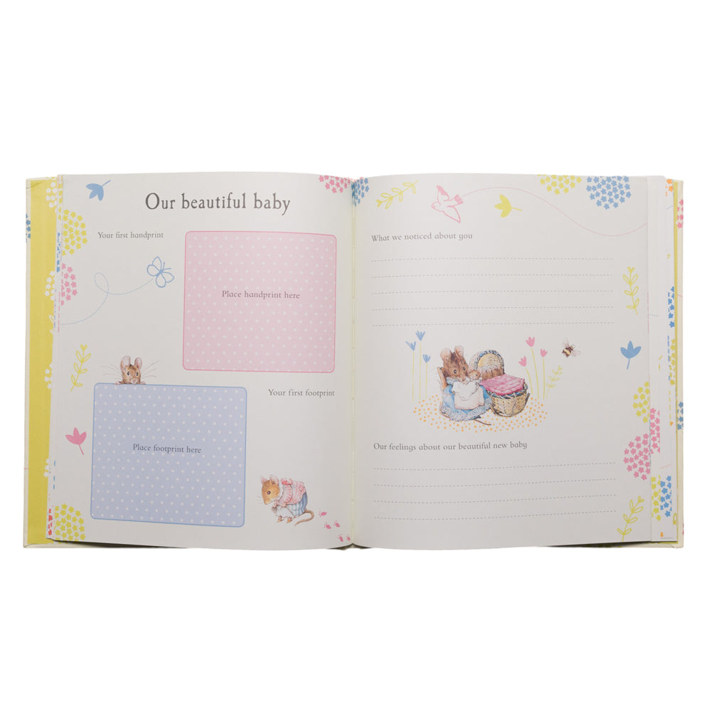 Peter Rabbit Baby Record - Hardcover Book