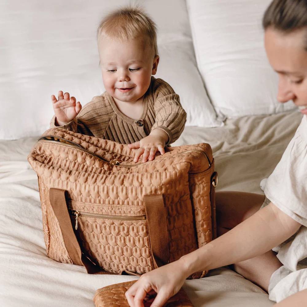 Bunnie Nappy Bag - Clay