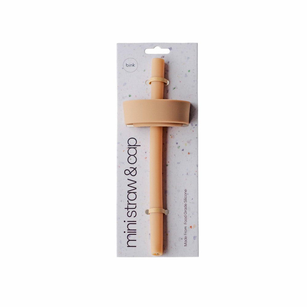 Mini Straw & Cap - Lilac