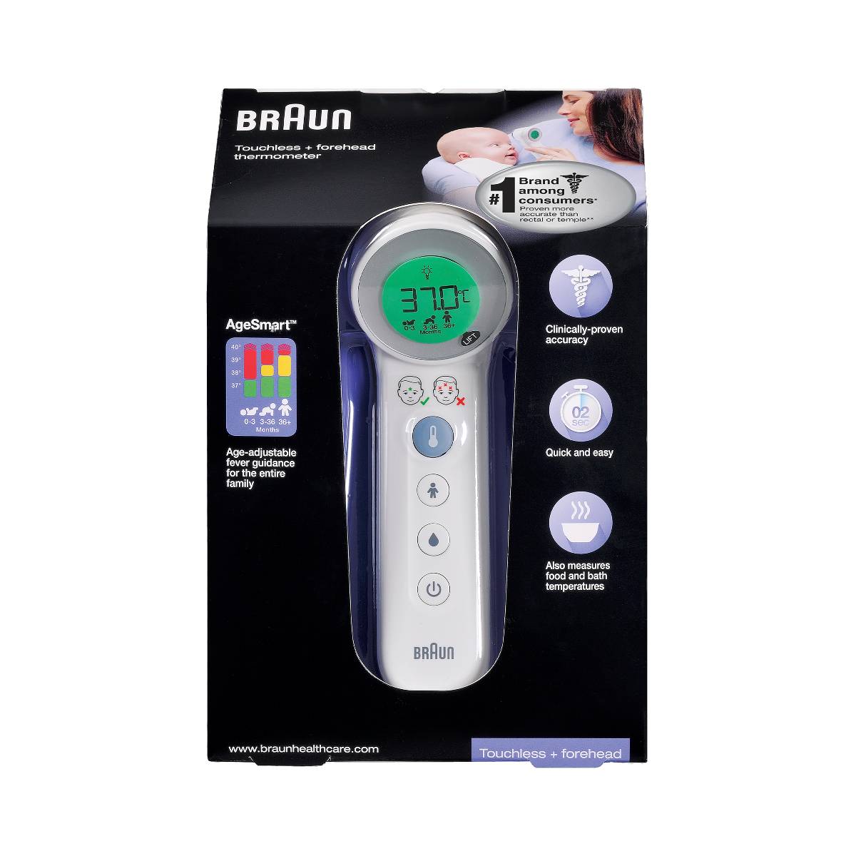Touchless & Forehead Thermometer